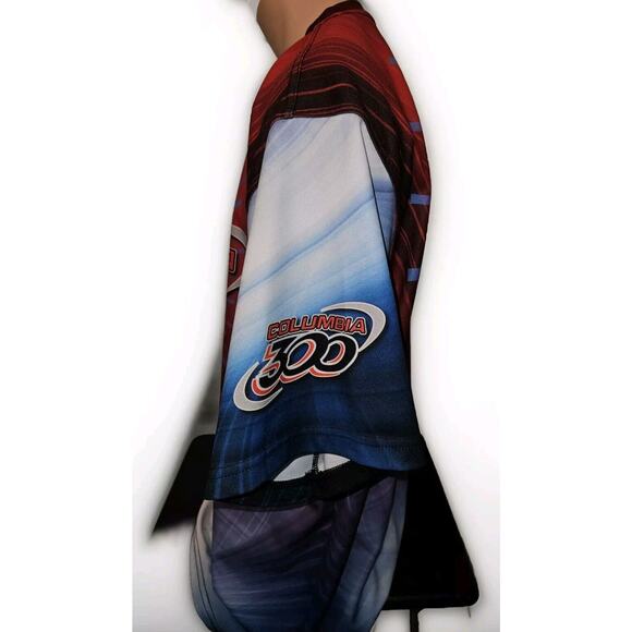 PBA Columbia 300 Team Bowling Shirt Jersey Size 2XL XXL Fusion - Picture 5 of 9